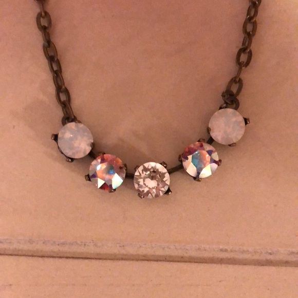 Aurora Borealis + Opal Crystal Necklace - Picture 13 of 16
